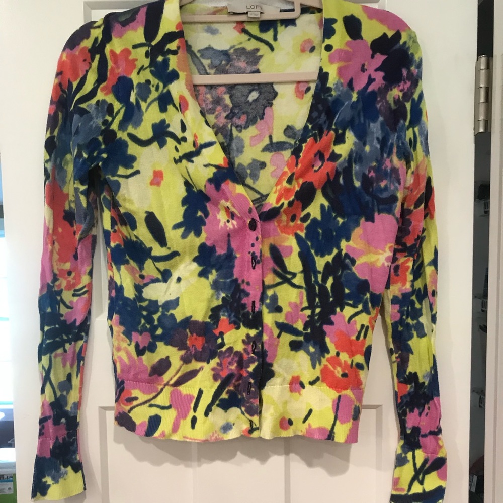 Floral Loft cardigan